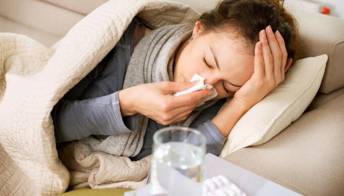 Erkältung als Ursache für Gelenkschmerzen