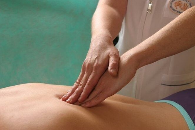 Osteochondrose -Massage