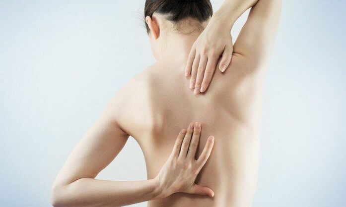 Spezielle Symptome von Osteochondose